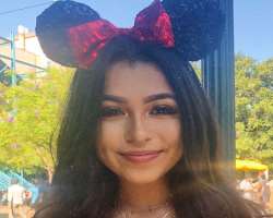 Samantha visited Disneyland in August 2018.
